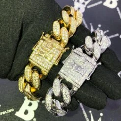20MM Miami Cuban Link Hip Hop Bling Bling Bracelet -Wandr Jewelry Store 20mm miami cuban link hip hop bling bling bracelet hiphopbling 548194