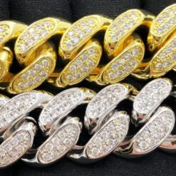 20MM Miami Cuban Link Hip Hop Bling Bling Bracelet -Wandr Jewelry Store 20mm miami cuban link hip hop bling bling bracelet hiphopbling 818268