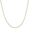 2MM Double IP Gold Stainless Steel Bead Chain
