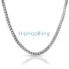 316L Stainless Steel 4mm Franco Hip Hop Chain