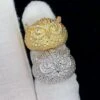 3D Owl VVS Hip Hop Iced Out Ring