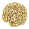 3D Rolo Chain Link Gold Bling Bling Necklace