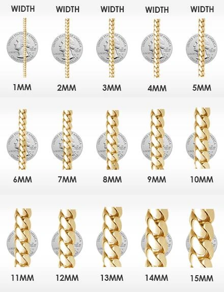 .925 Silver 10MM Rope CZ Gold Bling Bling Chain 4 .925 Silver 10MM Rope CZ Gold Bling Bling Chain - Image 4