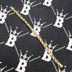 .925 Silver 8MM French Rope CZ Bling Bling Bracelet -Wandr Jewelry Store 925 silver 8mm french rope cz bling bling bracelet hiphopbling 531884