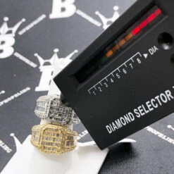 Baguette CEO Diamond Ring 2.10cttw 10K Gold -Wandr Jewelry Store baguette ceo diamond ring 210cttw 10k gold hiphopbling 686113