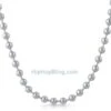 Bead Chain 6MM Stainless Steel Necklace