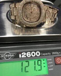 Big Face 44MM Bling Bling Blizzard Watch -Wandr Jewelry Store big face 44mm bling bling blizzard watch hiphopbling 225708