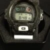 Black Bling Bling CZ G Shock White Watch DW6900