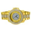 Bling Bling Gold Greek Hour Hip Hop Watch