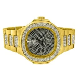 Bling Bling Watch Gold Modern Style