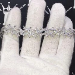 Crown Of Thorns VVS CZ Iced Out Hip Hop Bracelet -Wandr Jewelry Store crown of thorns vvs cz iced out hip hop bracelet hiphopbling 187484