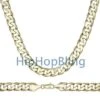 Cuban 12mm 30 Inch Gold Plated Hip Hop Chain