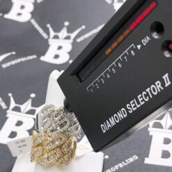 Cuban Baguette Diamond Ring 2.50cttw 10K Gold -Wandr Jewelry Store cuban baguette diamond ring 250cttw 10k gold hiphopbling 162110