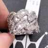 Cuban Baguette Diamond Ring 2.50cttw 10K Gold