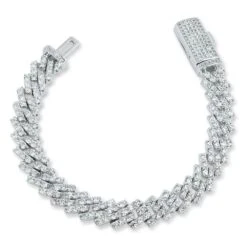 Cuban Box Iced Out Hip Hop Bracelet 3 Sizes -Wandr Jewelry Store cuban box iced out hip hop bracelet 3 sizes 10mm white gold 7 hiphopbling 473869