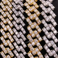 Cuban Box Link Hip Hop Bling Bling Bracelet (2 Sizes) -Wandr Jewelry Store cuban box link hip hop bling bling bracelet 2 sizes hiphopbling 858906