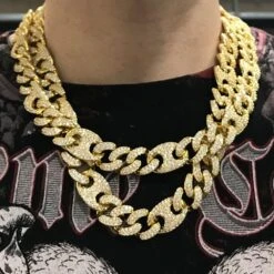 Cuban Mariner Link CZ Bling Bling Chain
