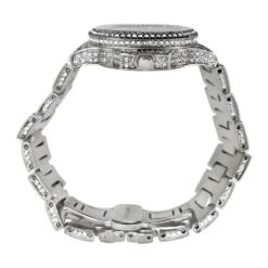 Custom Bling Bling Silver Ice Blizzard Watch -Wandr Jewelry Store custom bling bling silver ice blizzard watch hiphopbling 876443