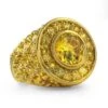 Custom Centerstone Lemonade CZ Bling Bling Ring