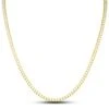 Diamond Tennis Chain 10K Yellow Gold 3MM 3.41cttw Miracle Setting