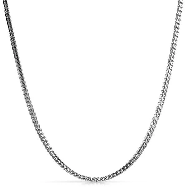 Franco Chain 2.5MM Stainless Steel 1 Franco Chain 2.5MM Stainless Steel