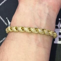 French Rope 8MM VVS CZ Iced Out Hip Hop Bracelet 12 French Rope 8MM VVS CZ Iced Out Hip Hop Bracelet -Wandr Jewelry Store french rope 8mm vvs cz iced out hip hop bracelet hiphopbling 584382