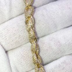 French Rope 8MM VVS CZ Iced Out Hip Hop Bracelet 11 French Rope 8MM VVS CZ Iced Out Hip Hop Bracelet -Wandr Jewelry Store french rope 8mm vvs cz iced out hip hop bracelet yellow gold 8 hiphopbling 246758