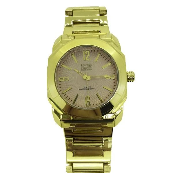 Gold Heavy Metal Fashion Watch 1 Gold Heavy Metal Fashion Watch