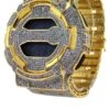 Gold Mega Iced Out Bling Custom Made GA100 G Shock Watch