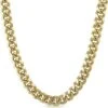 Gold Miami Cuban Chain Plated 11MM Wide (24")