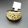 Golden Nugget Medium 10K Yellow Gold Ring