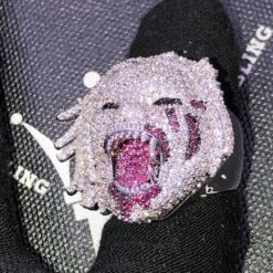 Half Man Half Beast Iced Out Hip Hop Ring -Wandr Jewelry Store half man half beast iced out hip hop ring hiphopbling 484464