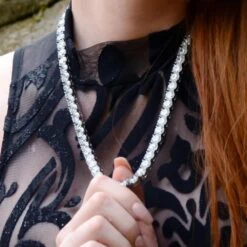 Hip Hop Bling VVS Iced Out Tennis Chain 4MM -Wandr Jewelry Store hip hop bling vvs iced out tennis chain 4mm hiphopbling 133040