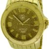 Hip Hop Gold Watch By Techno Pave