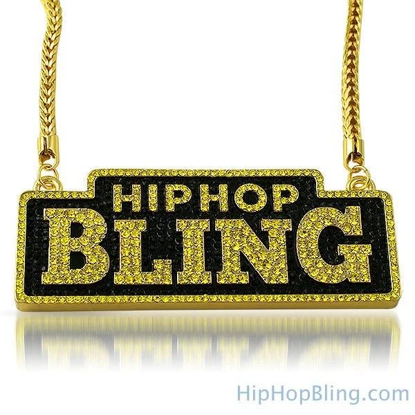 Hiphopbling New Logo Lemonade Bling Chain 1 Hiphopbling New Logo Lemonade Bling Chain