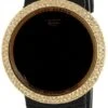 Iced Out Digital Touch Screen Watch Gold Black