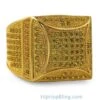Kite Box Bling Bling Lemonade CZ Micro Pave Ring