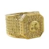 Lemonade Asscher Cut Boss Iced Out Ring