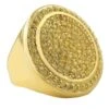 Lemonade Mega Circles Of Ice Micro Pave Ring