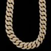 Miami Cuban 13MM Hip Hop Bling Bling CZ Iced Out Chain