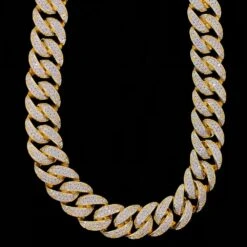 Miami Cuban 13MM Hip Hop Bling Bling CZ Iced Out Chain