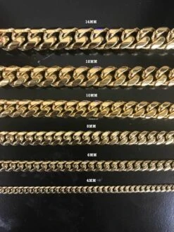 Miami Cuban Chain Yellow Gold -Wandr Jewelry Store miami cuban chain yellow gold hiphopbling 415472