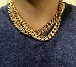 Miami Cuban Chain Yellow Gold