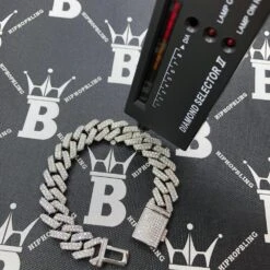 Moissanite Cuban Sharp Link Iced Out Chain 15MM .925 Sterling Silver 22 Moissanite Cuban Sharp Link Iced Out Chain 15MM .925 Sterling Silver -Wandr Jewelry Store moissanite cuban sharp link iced out chain 15mm 925 sterling silver 7 bracelet hiphopbling 502925