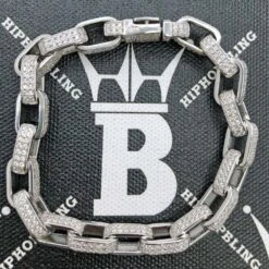 Moissanite Venetian Box Iced Out Chain .925 Sterling Silver 9 Moissanite Venetian Box Iced Out Chain .925 Sterling Silver -Wandr Jewelry Store moissanite venetian box iced out chain 925 sterling silver hiphopbling 462870