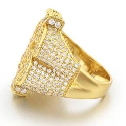 Money Dollar Sign CZ Eternity Band Hip Hop Ring -Wandr Jewelry Store money dollar sign cz eternity band hip hop ring hiphopbling 582554