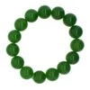 Natural Jade 14MM Polished Asian Bracelet