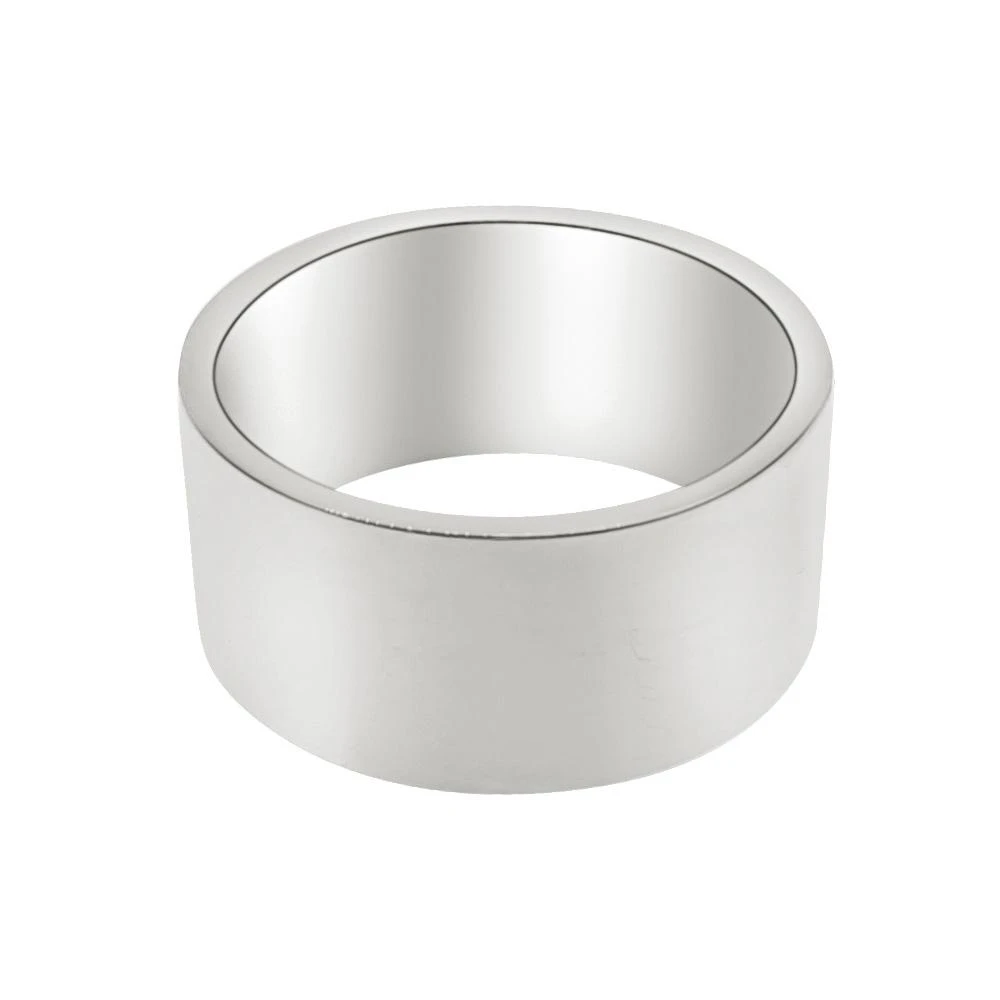 Polished Thick Band Ring Stainless Steel 1 Polished Thick Band Ring Stainless Steel