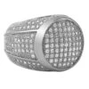 President Rhodium CZ Bling Bling Ring