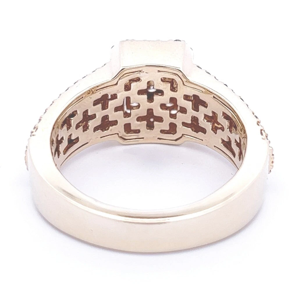 Raised Cushion Diamond Ring 1.60cttw 10K Gold 6 Raised Cushion Diamond Ring 1.60cttw 10K Gold - Image 6